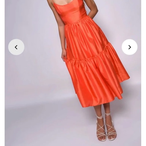 Hutch Cayenne Tiered Midi Sundress - Picture 1 of 4